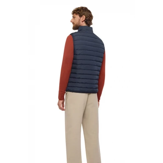 Wilmer Man City Vest Recycled Polyester Water Resistant Sky Captain - Image 9