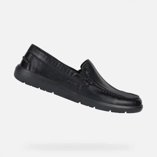 Geox Leitan Men's Loafer Ultra Lightweight Breathable Black Nappa Leather 43. Superior Comfort for Everyday Wear, Wide Toe Design, Easy Exchange in Stores. Geox Leitan Men's Loafer Ultra Lightweight Breathable Black Nappa Leather 43. Superior Comfort for Everyday Wear, Wide Toe Design, Easy Exchange in Stores.