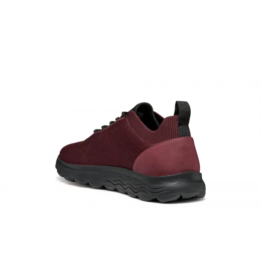حذاء رياضي رجالي جيوكس سفيريكا أحمر خمري 45 مسامي من نسيج محبوك مريح للمدينة بنعل فائق التوسيد لراحة تدوم طوال اليوم - جيوكس - Image 7