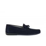 Geox Ascanio Man Navy Suede Loafer Men's Driving Shoe Size 41, Comfortable and Stylish Design, Perfect for Everyday Wear, Easy Goods Exchange Available - Geox