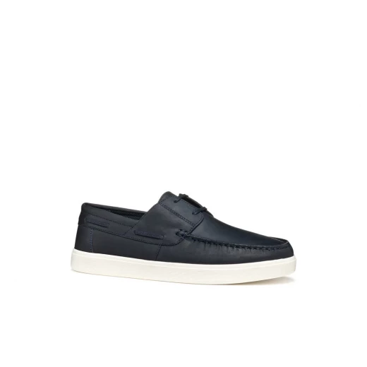 Geox Avola Man Loafer Navy Pull Up Leather Stylish Casual Shoes Size 43 Lightweight Breathable Perfect For Everyday City Styling And Off Duty Activities - Geox - Image 12