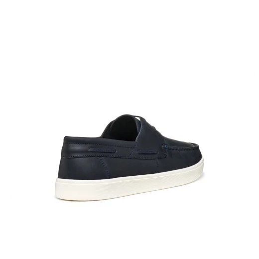 Geox Avola Man Loafer Navy Pull Up Leather Lightweight Breathable Comfort 41 Designed Fine Weather City Styling Off Duty Activities SKU U45GSB.000FF.C4002 - Geox - Image 3