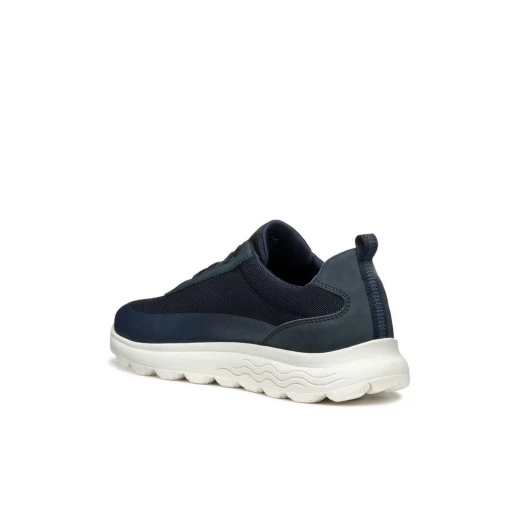 Geox Spherica Man Navy Sneakers Lightweight Breathable Cushioning 43 Featuring Mesh and Nubuck Effect Upper for Ultimate Comfort and Style - Geox - Image 13