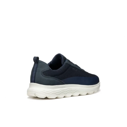 Geox Spherica Man Navy Sneakers Lightweight Breathable Cushioning 43 Featuring Mesh and Nubuck Effect Upper for Ultimate Comfort and Style - Geox - Image 8