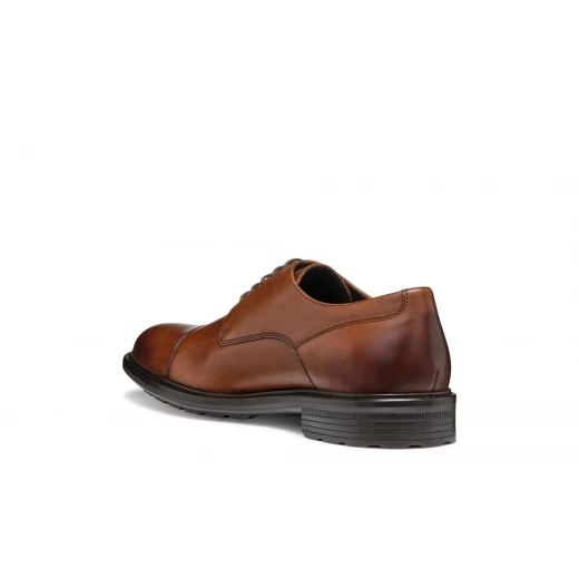 حذاء رسمي رجالي من Walk Pleasure جلد كونياك مقاس 41 U46CGF.00039.C6001 خفيف الوزن ومريح تصميم للأعمال والمناسبات الخاصة - جيوكس - Image 13