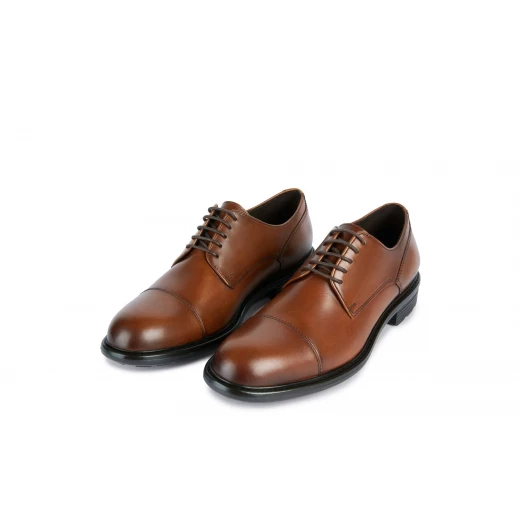 حذاء رسمي رجالي من Walk Pleasure جلد كونياك مقاس 41 U46CGF.00039.C6001 خفيف الوزن ومريح تصميم للأعمال والمناسبات الخاصة - جيوكس - Image 7