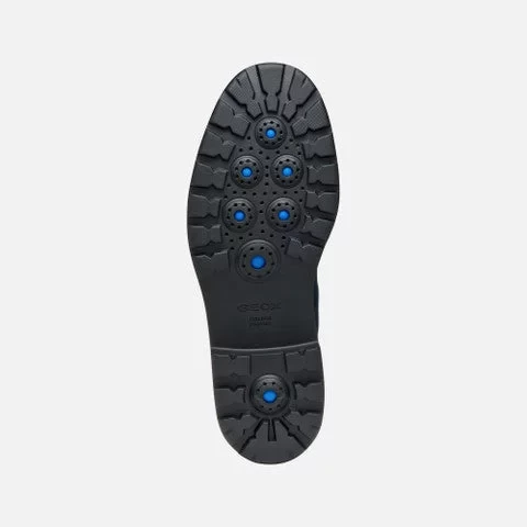 Geox Spherica EC7 Men's Ankle Boots Navy Suede Breathable Cushioned Comfort for Everyday Wear Size 42 Designed for Long Walks Around Town - Geox - Image 5