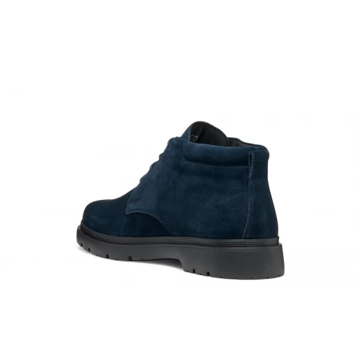 Geox Spherica EC1 ABX Men's Waterproof Ankle Boots Navy Blue Size 40 Suede Construction Cushioned Comfort Winter Weather Ready Durable Stylish Footwear - Geox - Image 11