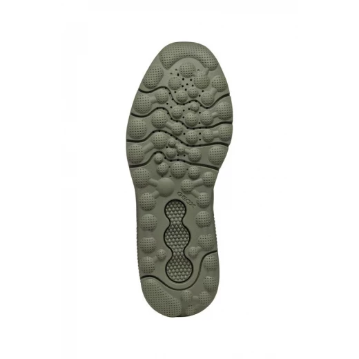 حذاء رياضي رجالي من جيوكس أكتيفارت لون أخضر عشبي، تصميم منخفض القطع، شبكة مسامية وتأثير جلد الغزال العلوي، مصمم للملابس الرياضية، مقاس 44، مريح، رقم المنتج U46HSB.014EK.C3016 - جيوكس - Image 5