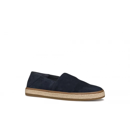 Geox Pantelleria Men's Espadrille Sneakers Navy Suede Breathable Summer Footwear Size 43, Perfect for City & Getaways, Comfortable Design with Jute Effect Outsole - Geox - Image 12