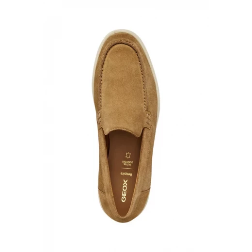 Geox Spherica EC17 Loafer for Men in Toffee Suede: Superior Comfort and Cushioning, Perfect for Everyday Wear, Available in Size 44, Stylish and Versatile Footwear - Geox - Image 6