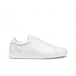Baltmoore Men's Low Cut Sneakers White Nappa Leather Comfortable Breathable Everyday City Dressing Size 41 U55LDC.00085.C1000 - Geox