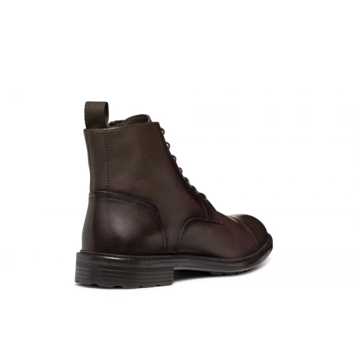 Walk Pleasure Men's Lace Up Ankle Boots in Coffee: Premium Leather for Office and Formal Occasions, Comfortable Cushioning, Size 46, Style U567KB.00039.C6009 - Walk pleasure man - Image 5
