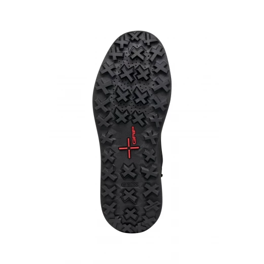 حذاء الكاحل الرجالي جيوكس جرانيتو + جريب ABX المقاوم للماء بتصميم جلد أسود، مقاس 42، مثالي للاستخدام في المدينة وفي الظروف الجوية السيئة - جيوكس - Image 5