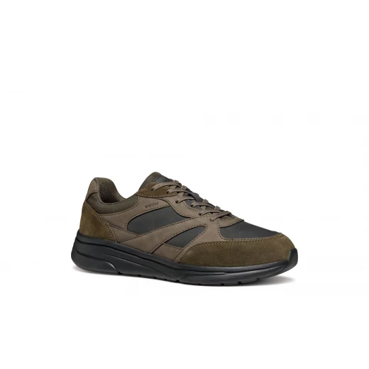 KLAIVER Man Military Running Sneakers Lightweight Suede and Nubuck Effect Upper 41, Perfect for City Routine, Item Code U56LBA.0EK22.C3009, Comfortable and Stylish Footwear - Geox - Image 12