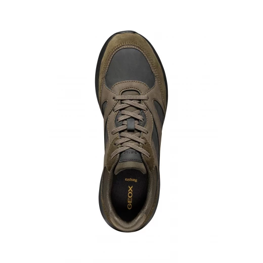 KLAIVER Man Military Running Sneakers Lightweight Suede and Nubuck Effect Upper 41, Perfect for City Routine, Item Code U56LBA.0EK22.C3009, Comfortable and Stylish Footwear - Geox - Image 5