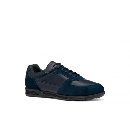 Geox Spherica Actif X3 ABX Men's Sneakers Waterproof Navy Blue Nappa Suede Breathable Cushioned Size 40 - Geox - Image 4