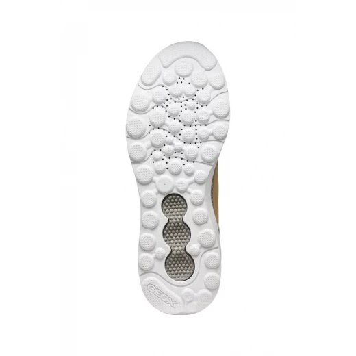 حذاء رياضي رجالي Geox Spherica Actif X1 أبيض مقاس 45 تصميم حضري رياضي شبكة الجزء العلوي من جلد الغزال تعزيز التوسيد ارتداد معزز دفعة طاقة مريحة قابلة للتنفس أنيق - جيوكس - Image 10