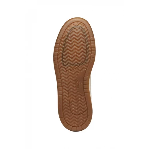 Sedral Court Men's Papyrus Sneakers: Stylish Urban Design Crafted From Soft Nappa Leather and Suede. Modern Sports Inspired Comfort. EU Size 44. - Geox - Image 10