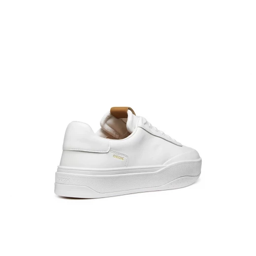 Dynamia Men's Sneaker White 43 Contemporary Design Nappa Leather Casual Sporty Style Everyday Wear ITEMCODE U65MZA.00085.C1000 Premium Quality Comfortable Shoes - Geox - Image 4
