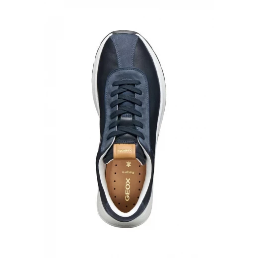 حذاء رياضي رجالي من ميتروبولي، تصميم مستوحى من الجري، جلد نابا ونوبوك ناعم، مقاس 46، حذاء كاجوال للرجال - متروبولي مان - Image 6