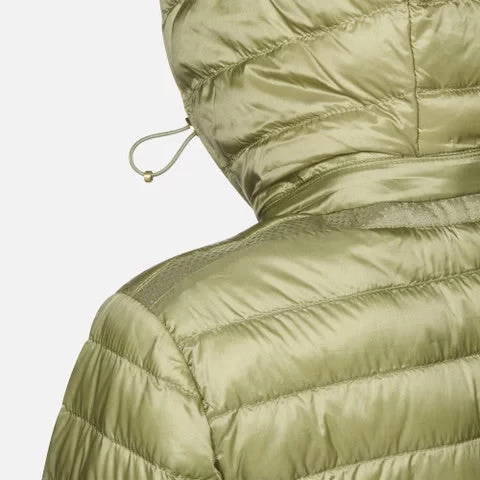 JAYSEN Woman's Down Jacket Sage Green Removable Hood Windproof 20 Denier Nylon Water Repellent Fitted Shape Size 48 Everyday Wear Winter Coat Women's Outerwear - Geox - Image 8