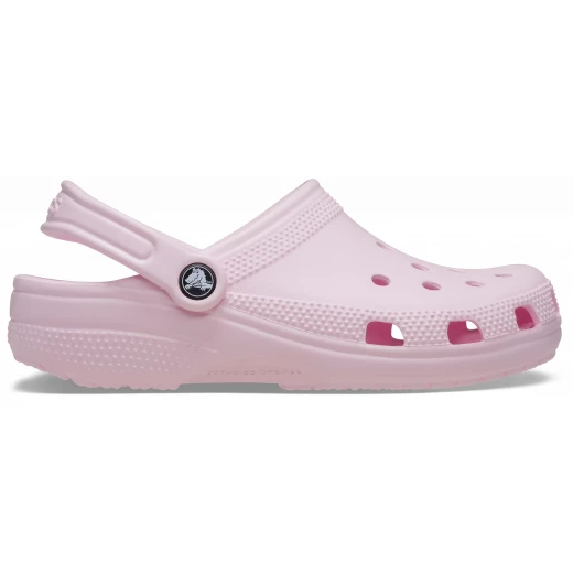 شبشب كروكس كلاسيك للجنسين وردي مريح وخفيف الوزن ومقاوم للماء بفتحات تهوية مقاس 39 40 حزام كعب قابل للتعديل بتقنية Iconic Crocs Comfort للارتداء طوال اليوم - كروكس - Image 2