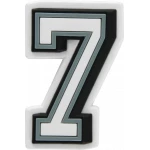 زينة حذاء كروكس رقم 7، اكسسوارات أحذية ممتعة، اضف لمسة من المرح إلى حذائك، متوافقة مع معظم مقاسات أحذية كروكس - كروكس