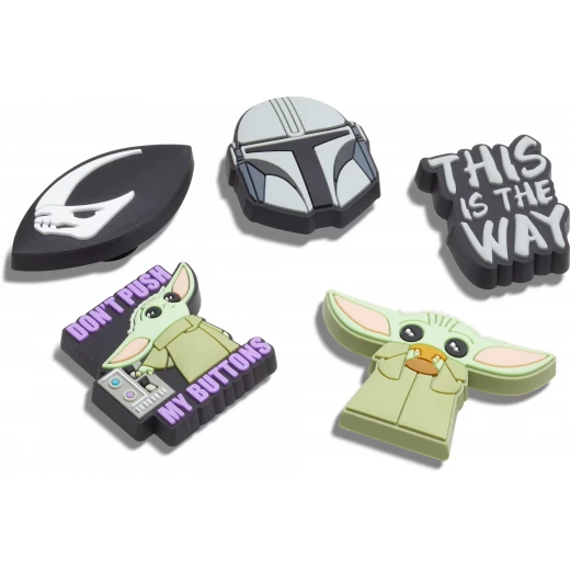 زينة أحذية كروكس جيبتز ديزني ذا ماندالوريان 5 قطع، زينة حذاء على شكل غروغو وشخصيات أخرى، إكسسوارات تزيين أحذية ممتعة - كروكس - Image 6