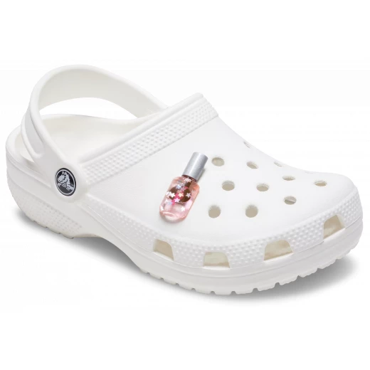 زينة أظافر جليتر JIBBITZ لطلاء الأظافر من أجل أحذية Crocs Classic، تصاميم متنوعة، مثالية لتخصيص الأحذية الخاصة بك بلمسات مرحة ولامعة، سهلة الإدخال، مجموعة من 1 - كروكس - Image 7
