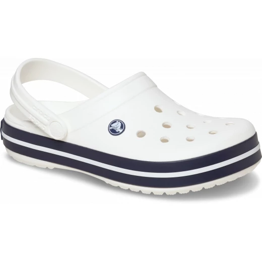 Crocs Unisex Crocband Clog Lightweight Comfortable Classic Design White Color 48 49 Heel Strap Versatile Footwear Perfect for Everyday Wear Iconic Crocs Style - Crocs - Image 8