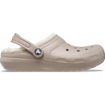 Crocs Unisex Classic Fuzz Lined Clog Brown Winter Slippers 48 49 Warm Comfortable Shoes Indoor Outdoor Pivoting Heel Strap Croslite Foam Construction Easy Wear - Crocs