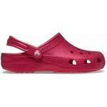 شبشب كروكس كلاسيك لامع وردي للجنسين مقاسات 39 و 40 أحذية مريحة متألقة مثالية للارتداء اليومي خفيفة الوزن ومبطنة تصميم ممتع وعصري - كروكس