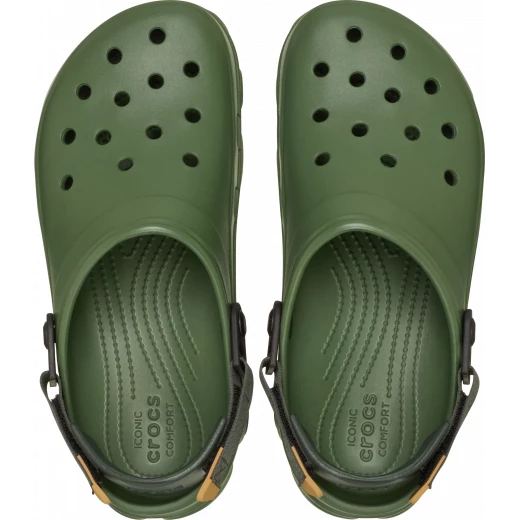 Classic All Terrain Clog Unisex Green 46 47 Lightweight Adventure Shoes - Crocs - Image 4