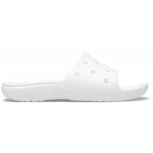 صنادل سلايد كلاسيكية للأطفال من كروكس بيضاء مقاس 36 37 متوافقة مع الجيبيتز - كروكس - Image 2