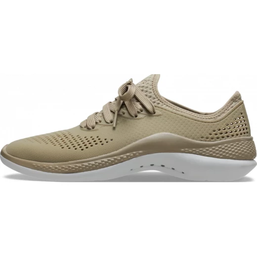 حذاء رياضي رجالي كروكس لايترايد 360 بني اللون، يتميز بتقنية لايترايد المريحة، تصميم قابل للتنفس، مقاس 46-47 - كروكس - Image 8