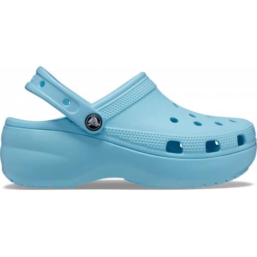 شبشب كروكس كلاسيك بلاتفورم نسائي أزرق مريح سهل الارتداء مقاس 34 35 - كروكس - Image 6