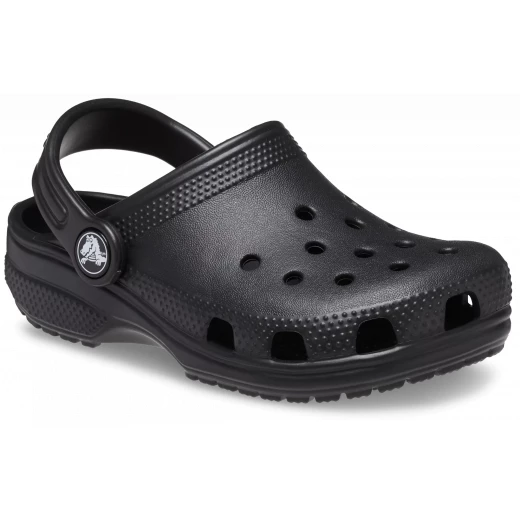 Crocs Toddlers Classic Clog Black 27 28 Lightweight Comfortable Water Friendly Easy Clean Quick Dry with Pivoting Heel Straps for Secure Fit and Iconic Crocs Comfort - Crocs - Image 4