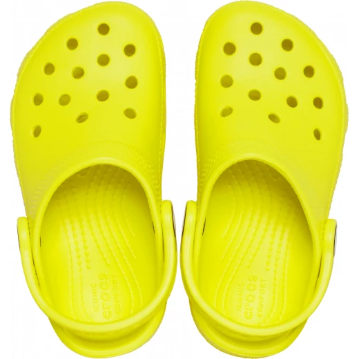 Crocs Toddlers Classic Clog Green 23 24 Comfortable Slip On Shoes - Crocs - Image 3