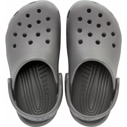 شبشب كروكس كلاسيك للأطفال رمادي مقاس 32 33 أحذية مريحة وخفيفة الوزن - كروكس - Image 7