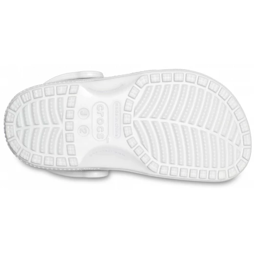 Crocs KIDS Classic Clog Grey Lightweight Comfortable Versatile Iconic Clogs with Pivoting Heel Straps for Secure Fit and Ventilation Ports Size 33 34. Easy to Clean Quick to Dry - Crocs - Image 6