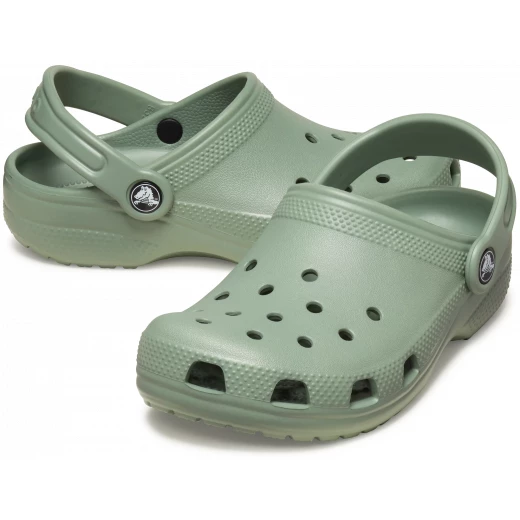شبشب كروكس كلاسيك للأطفال أخضر مريح أحذية خفيفة الوزن مقاس 30 31 - كروكس - Image 16