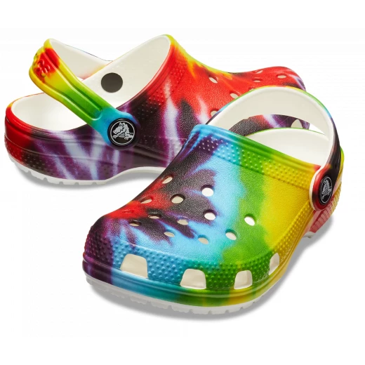 Classic Tie Dye Clogs Unisex Multicolor 38 39 Comfortable Lightweight - Image 4