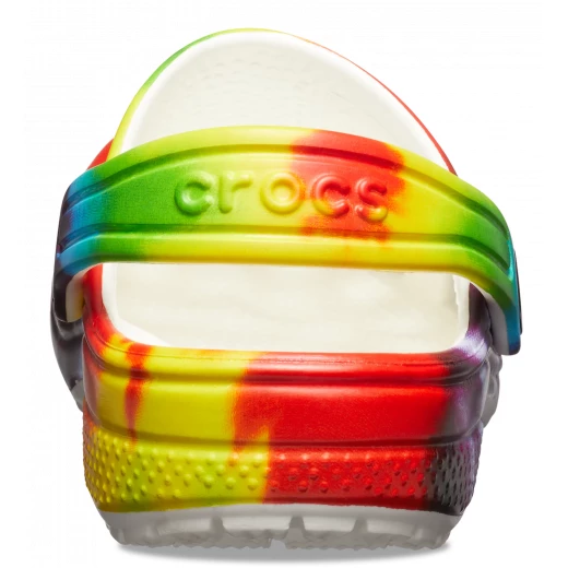 Classic Tie Dye Clogs Unisex Multicolor 42 43 Comfortable Slip On Shoes - Crocs - Image 5