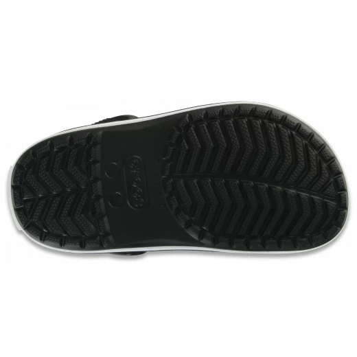 Crocs Kids' Crocband Clog Black Lightweight Comfort Shoes Size 28 29 Sporty Design with Racing Stripe Durable Croslite Material Contoured Footbeds and Outsoles for All Day Support - Crocs - Image 6