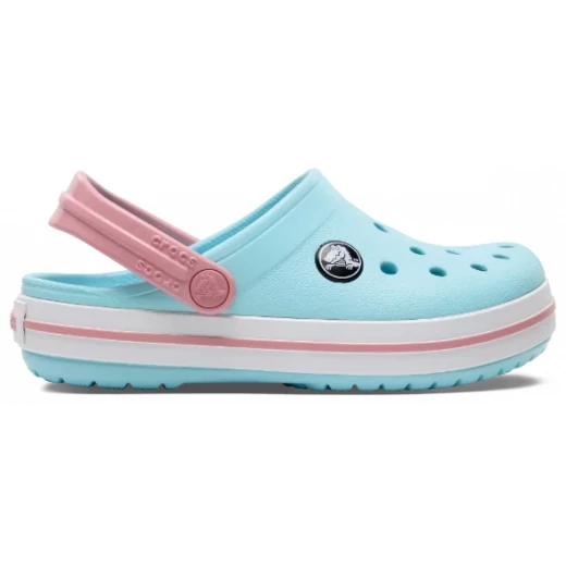 كروكس كيدز كروكباند كلوج أزرق خفيف الوزن أحذية مريحة للأطفال مقاسات 30 31 تصميم رياضي أنيق مادة كروسلايت متينة دعم نعل داخلي مريح - كروكس - Image 2