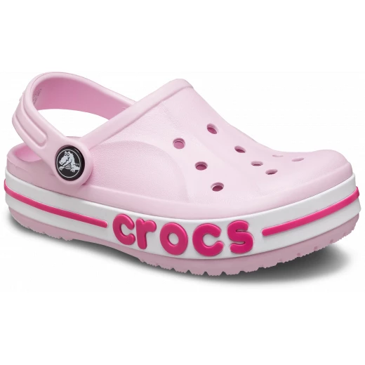 Crocs Kids Bayaband Clog Pink 30 31 Lightweight Comfort Shoes - Crocs - Image 3