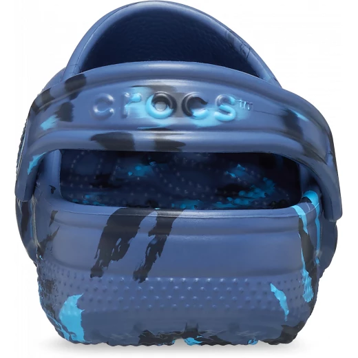 Crocs Kids Classic Marbled Clog Blue 32 33 Lightweight Comfort - Crocs - Image 5