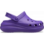 Crocs Women's Classic Crush Clog Purple Comfort Shoes Sizes 41 42 with Pivoting Backstrap and Jibbitz Holes - Crocs