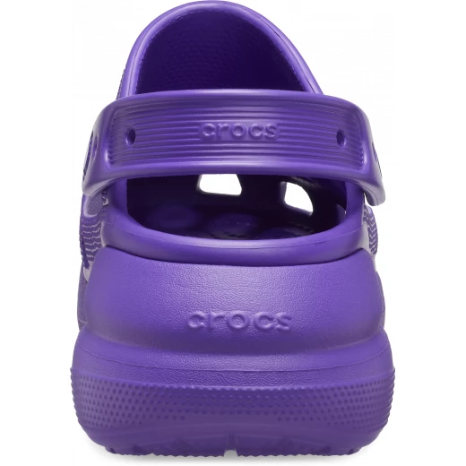 Crocs Women's Classic Crush Clog Purple Slip On Clogs Comfort Footwear Featuring Added Height and Bold Design Sizes 37 38 Lightweight and Stylish - Crocs - Image 9